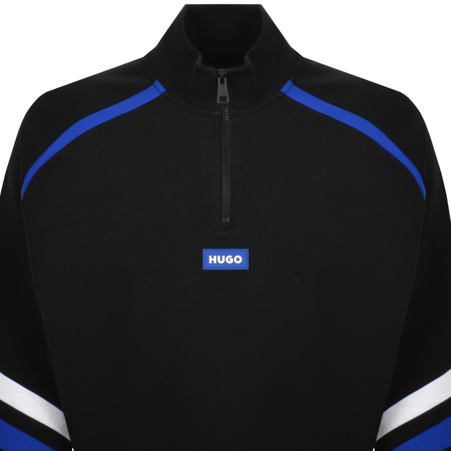 Image number 2 for HUGO Blue Naloneck Sweatshirt Black