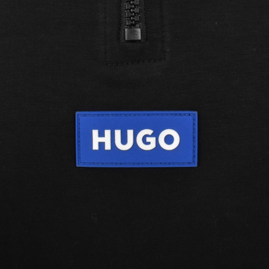 Image number 3 for HUGO Blue Naloneck Sweatshirt Black