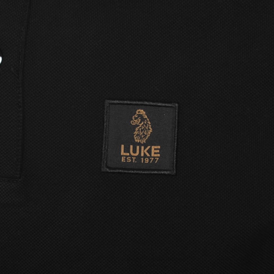 Image number 3 for Luke 1977 Rizal Polo T Shirt Black
