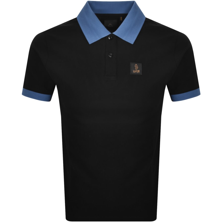 Image number 1 for Luke 1977 Rizal Polo T Shirt Black