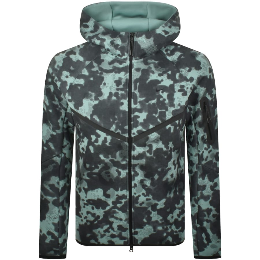 Image number 1 for Nike Tech Windrunner Full Zip Sweatshirt Black