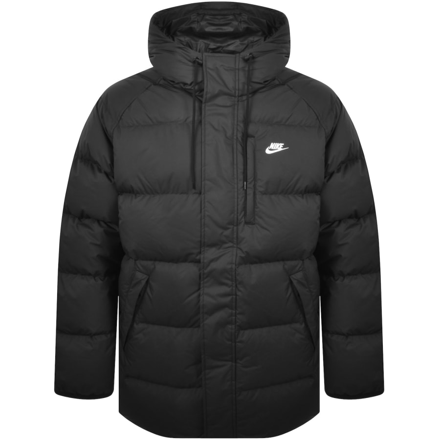Image number 1 for Nike Therma Fit Parka 650 Jacket Black