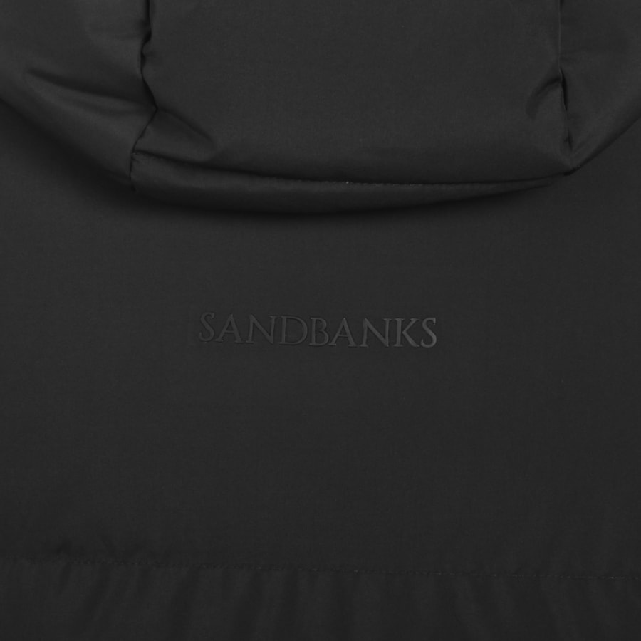 Image number 5 for Sandbanks Baffle Puffer Jacket Black