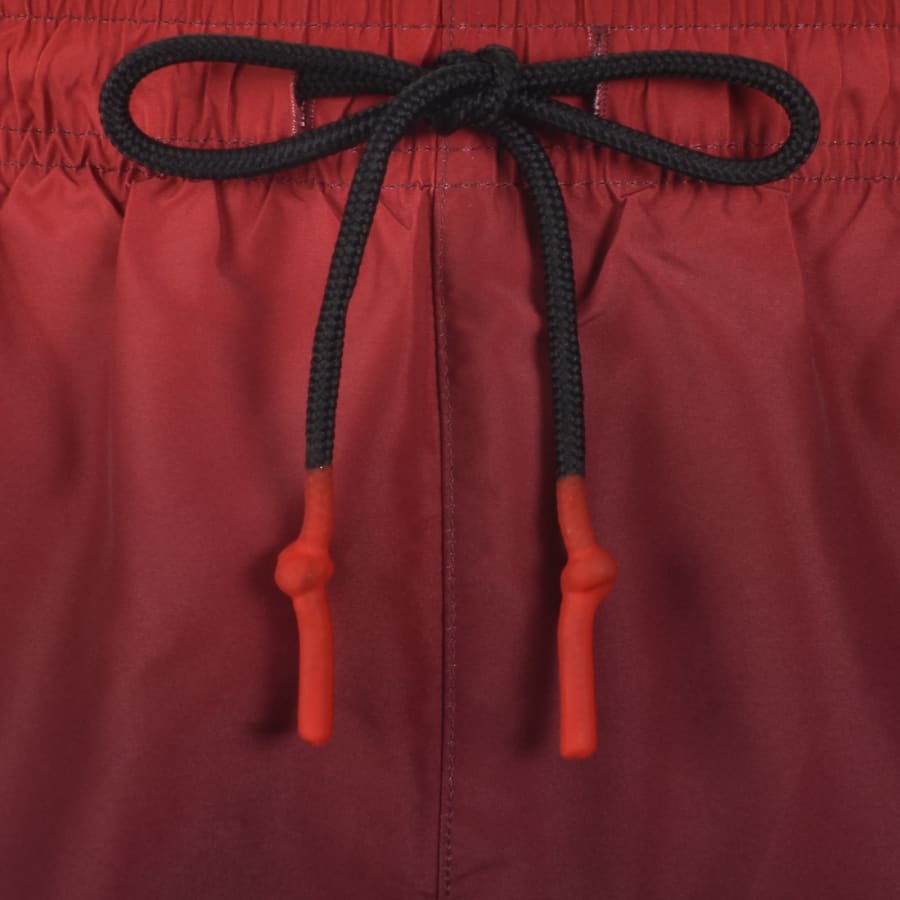 Image number 4 for HUGO Ray Swim Shorts Red