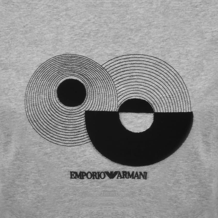 Image number 3 for Emporio Armani T Shirt Melange Grey