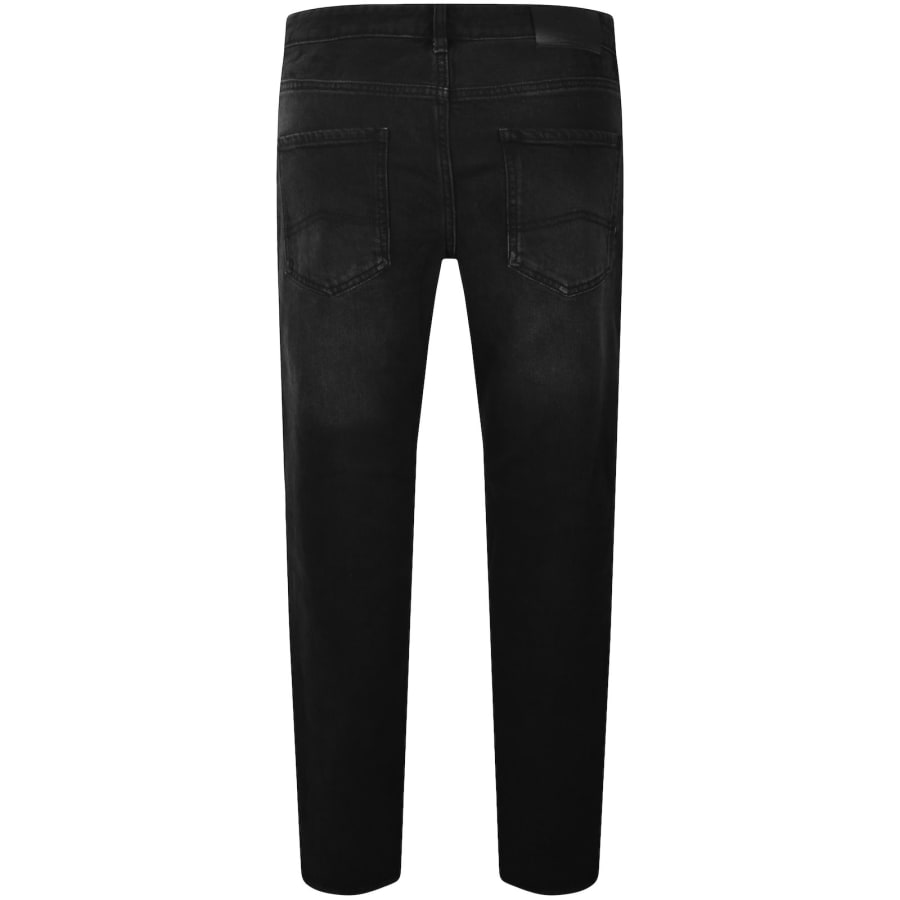Image number 3 for Armani Exchange J13 Slim Fit Jeans Black
