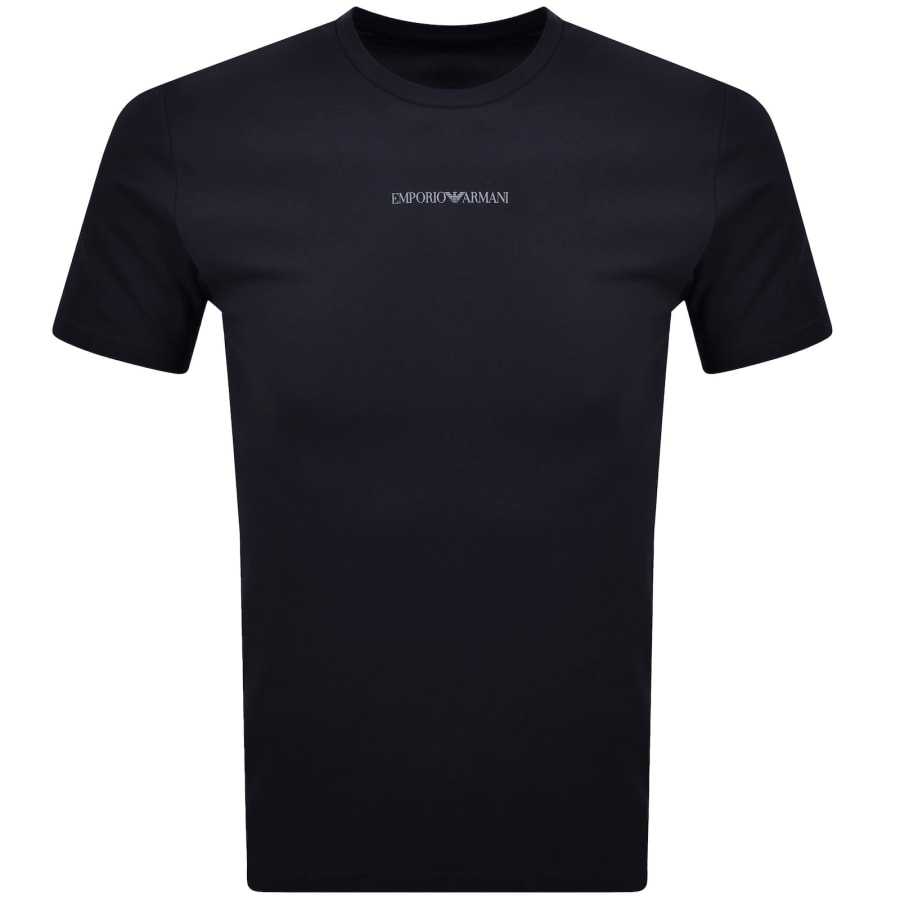 Image number 1 for Emporio Armani Logo T Shirt Navy