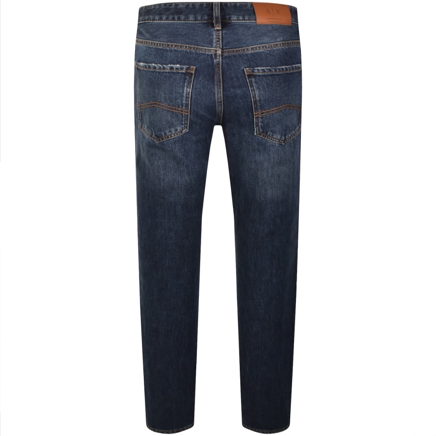 Image number 3 for Armani Exchange J14 Slim Fit Jeans Blue