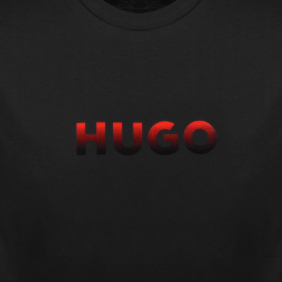 Image number 3 for HUGO Ray Short Sleeve T Shirt Black