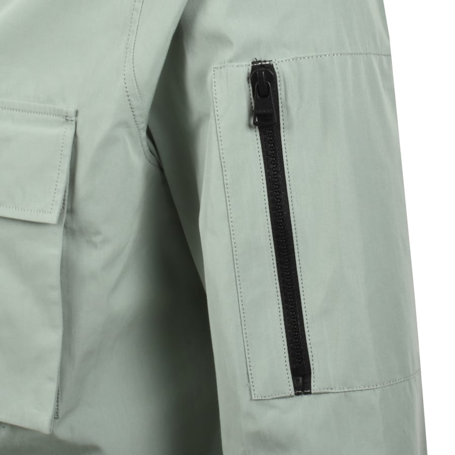 Image number 5 for HUGO Emmond Overshirt Green