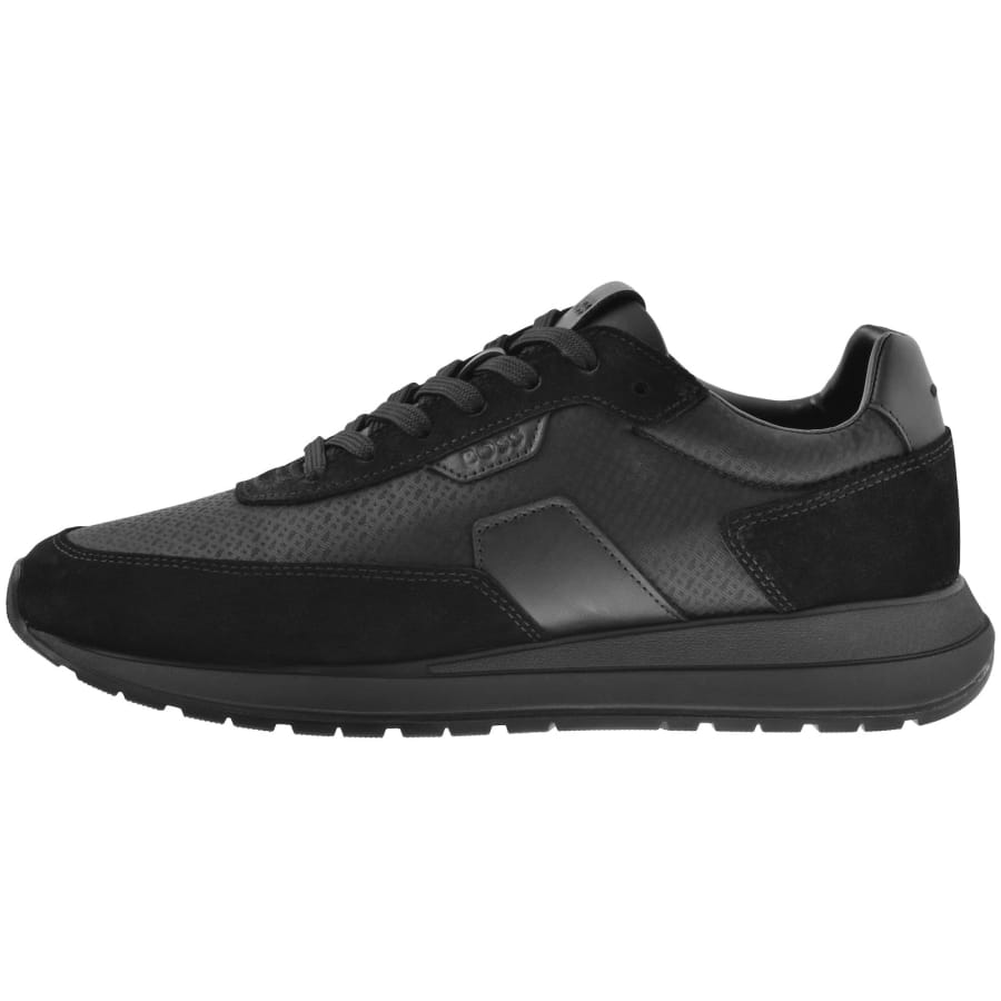 Image number 1 for BOSS Vinston Runner Trainers Black