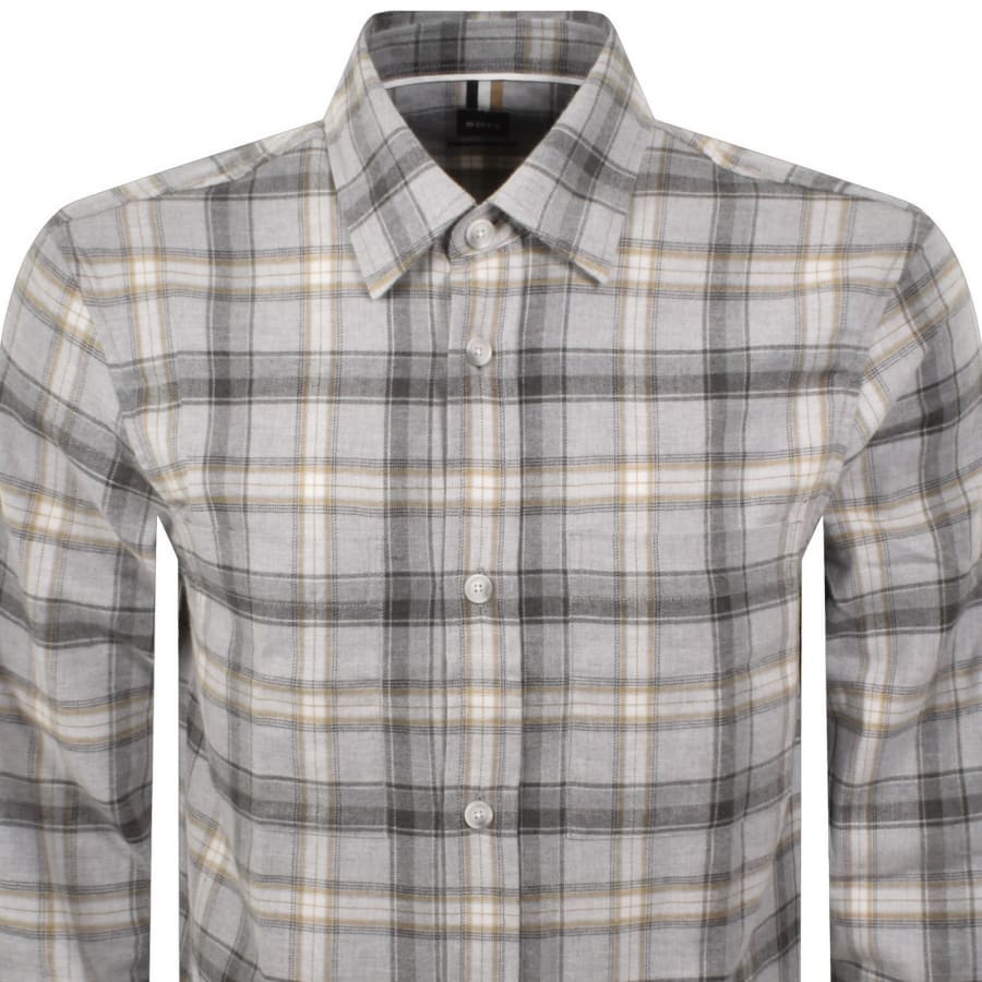 Image number 2 for BOSS C Owen Overshirt Grey