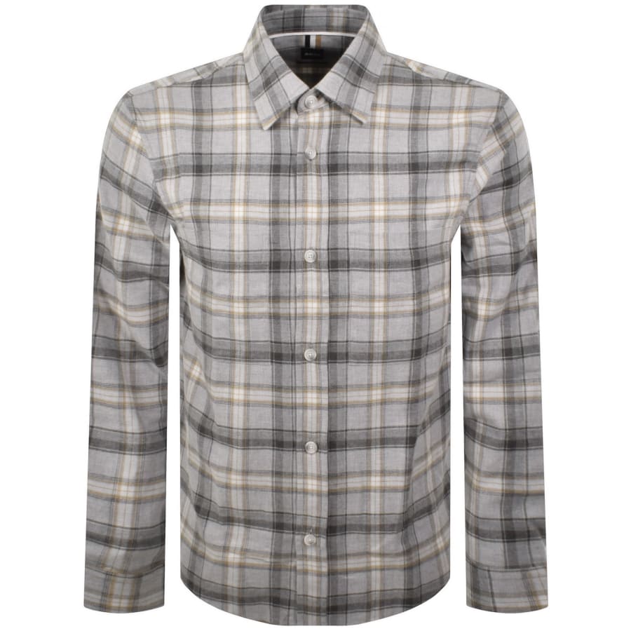 Image number 1 for BOSS C Owen Overshirt Grey