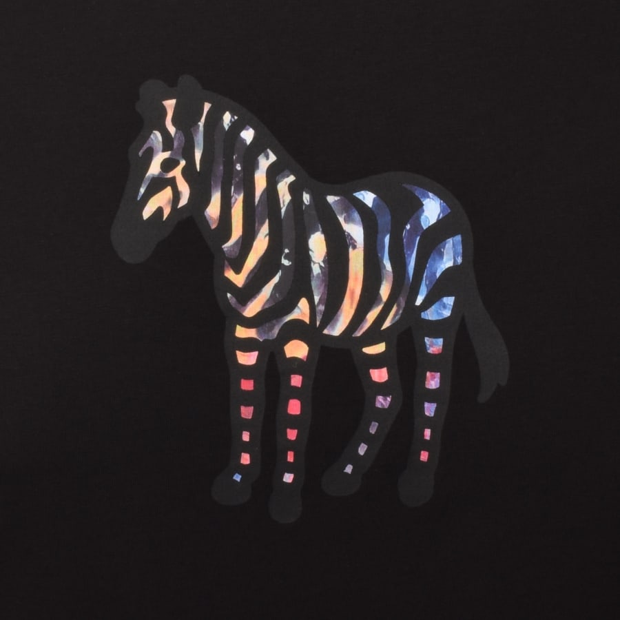 Image number 3 for Paul Smith Zebra T Shirt Black