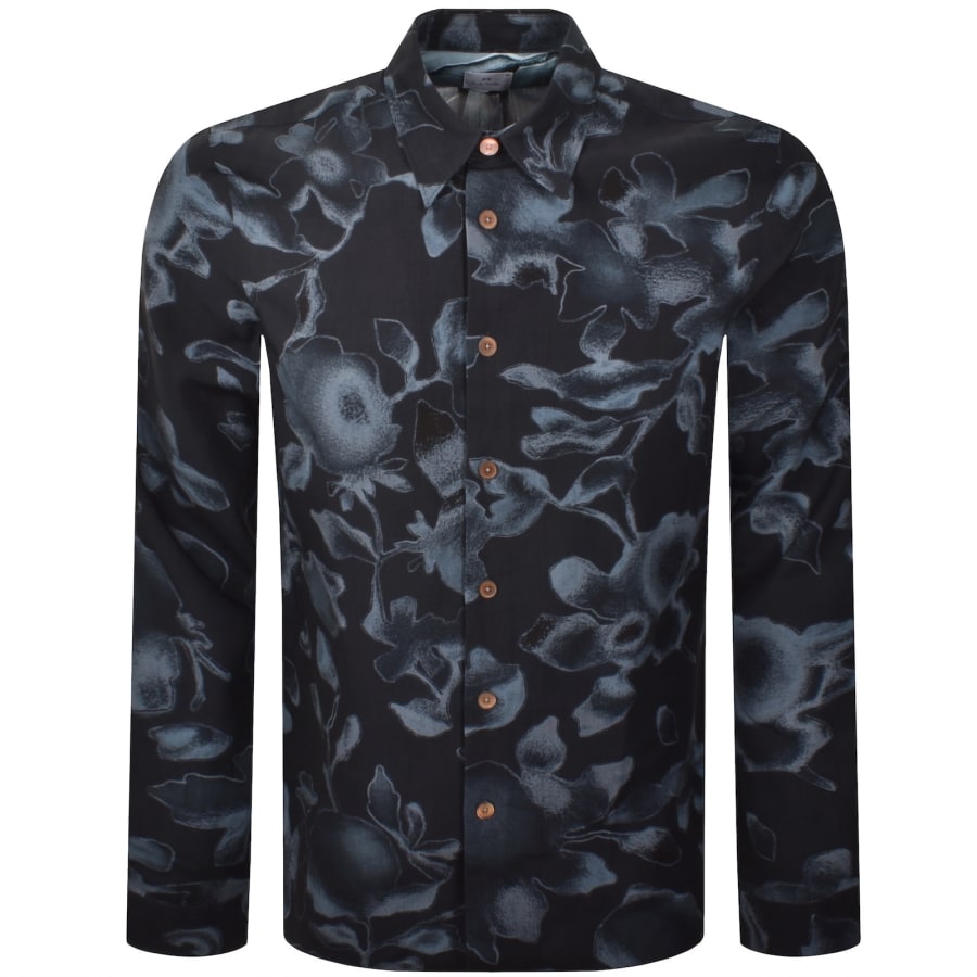 Image number 1 for Paul Smith Long Sleeve Shirt Navy