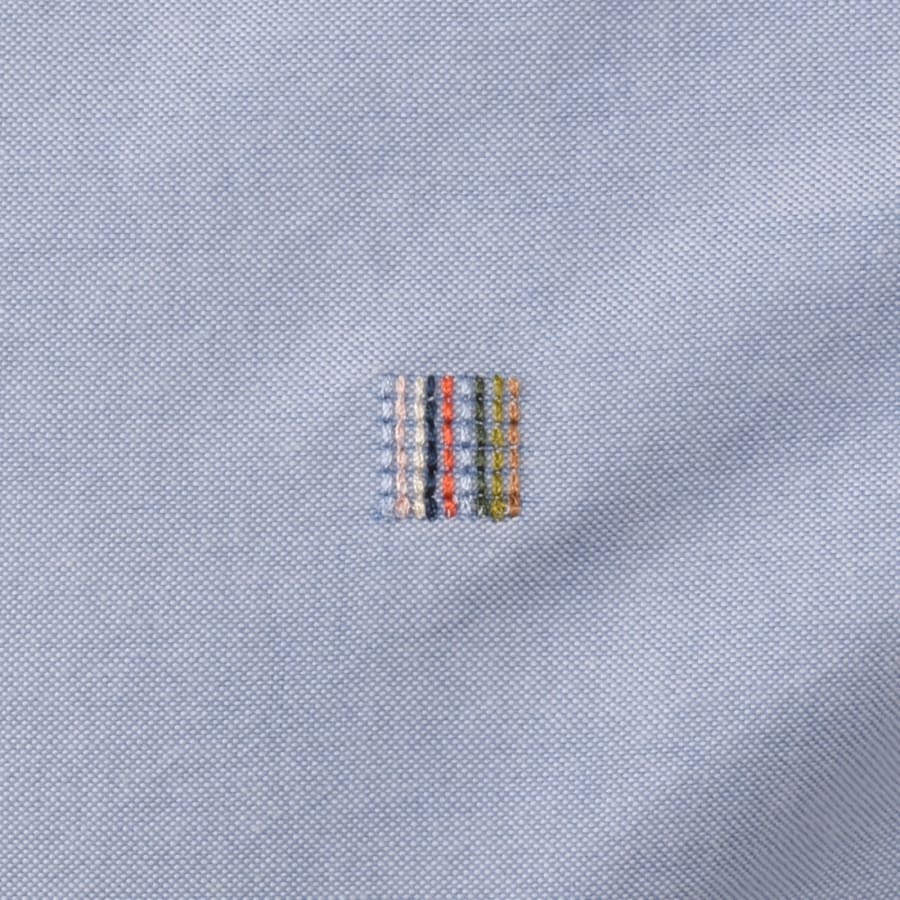 Image number 3 for Paul Smith Tailored Fit Long Sleeve Shirt Blue