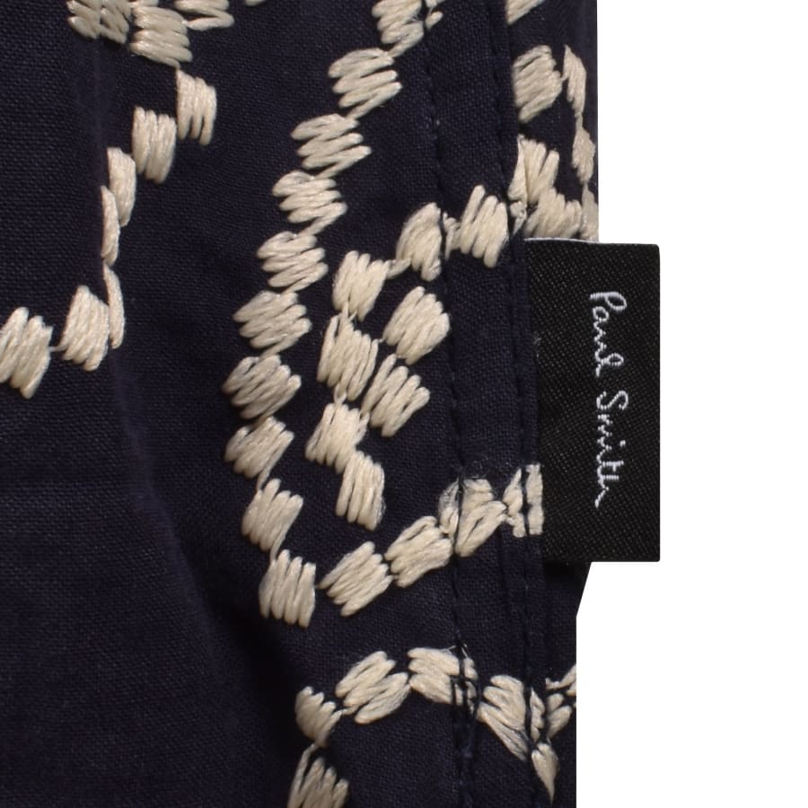Image number 4 for Paul Smith Short Sleeve Shirt Navy