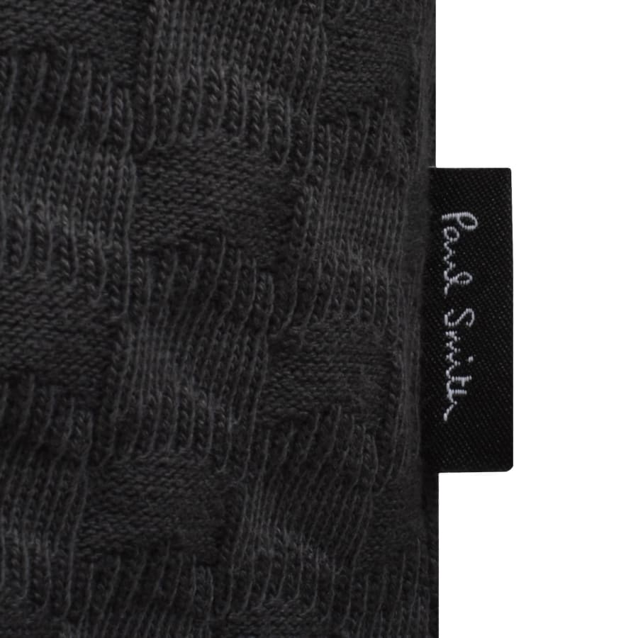 Image number 4 for Paul Smith Long Sleeved Polo Shirt Grey