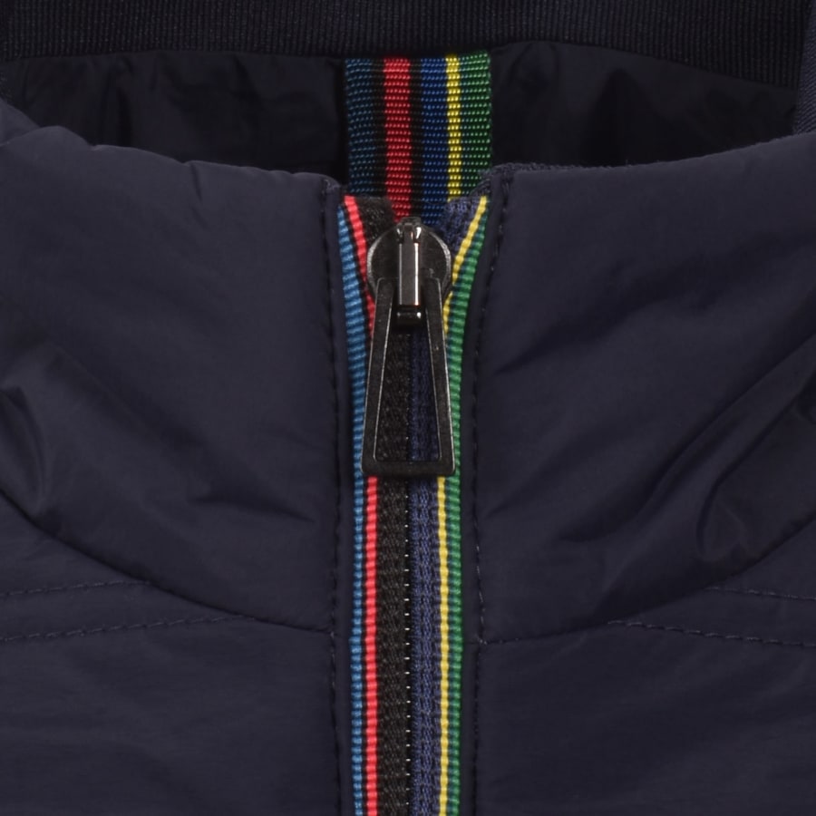Image number 3 for Paul Smith Mix Media Gilet Navy