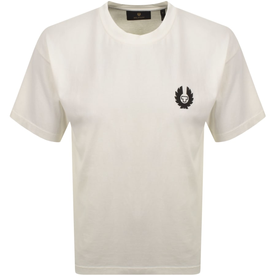 Image number 2 for Belstaff Competition T Shirt Chalk