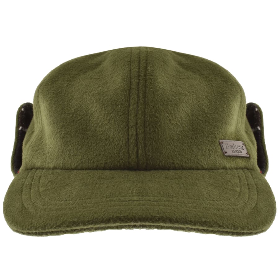 Image number 1 for Barbour Lewis Trapper Hat Green