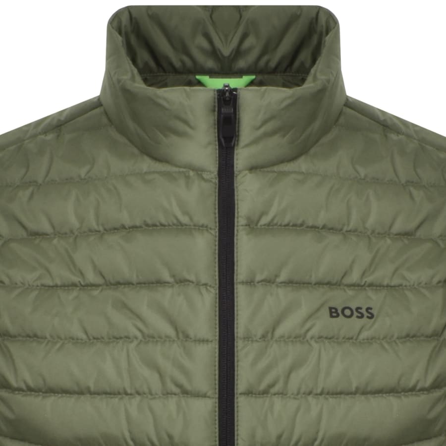 Image number 2 for BOSS Urbanex Gilet Green