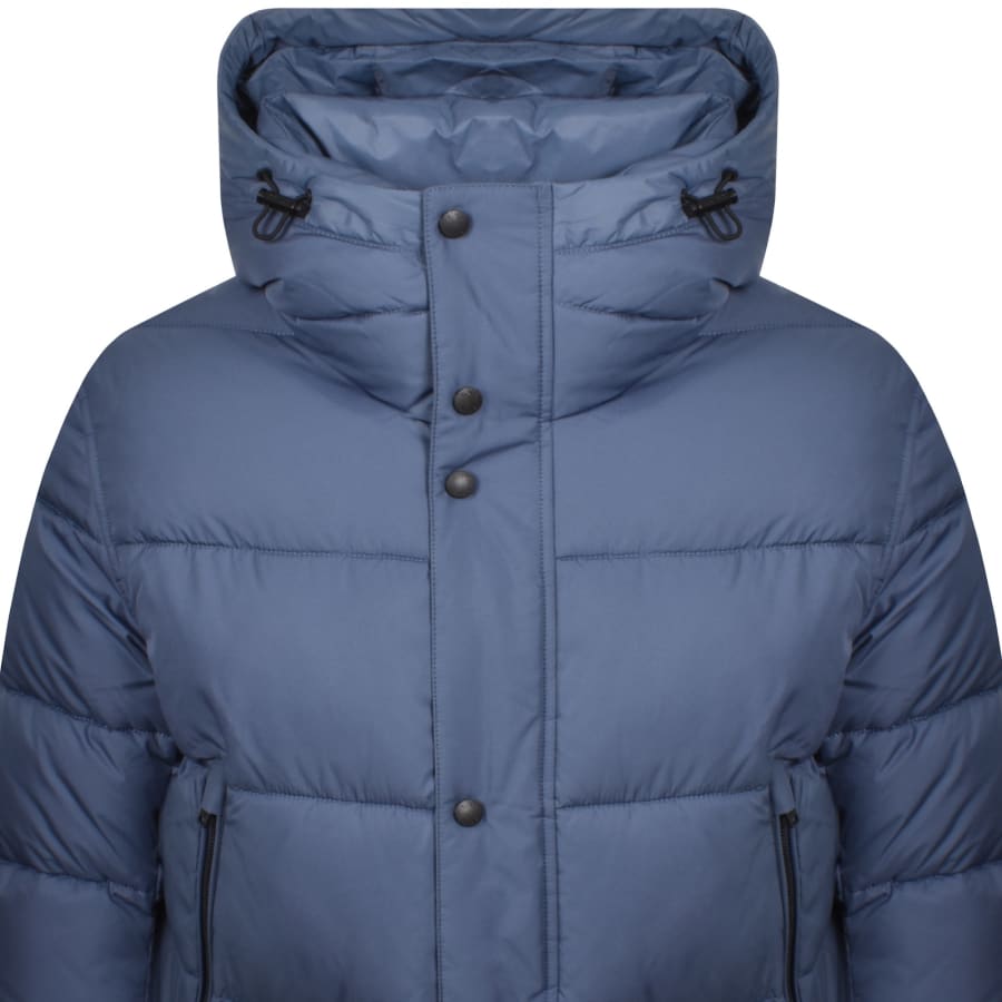 Image number 3 for BOSS Omaris Puffer Jacket Blue