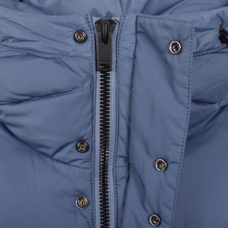 Image number 5 for BOSS Omaris Puffer Jacket Blue