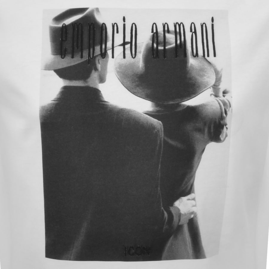 Image number 3 for Emporio Armani Icon 4 T Shirt White