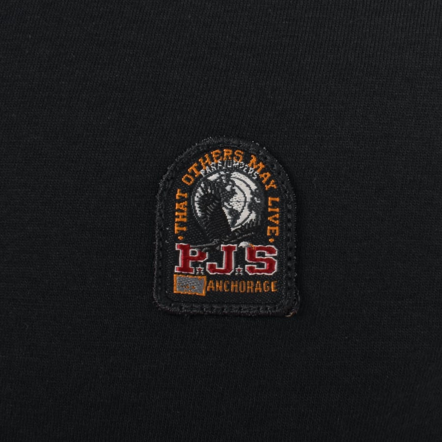 Image number 4 for Parajumpers Patch T Shirt Black