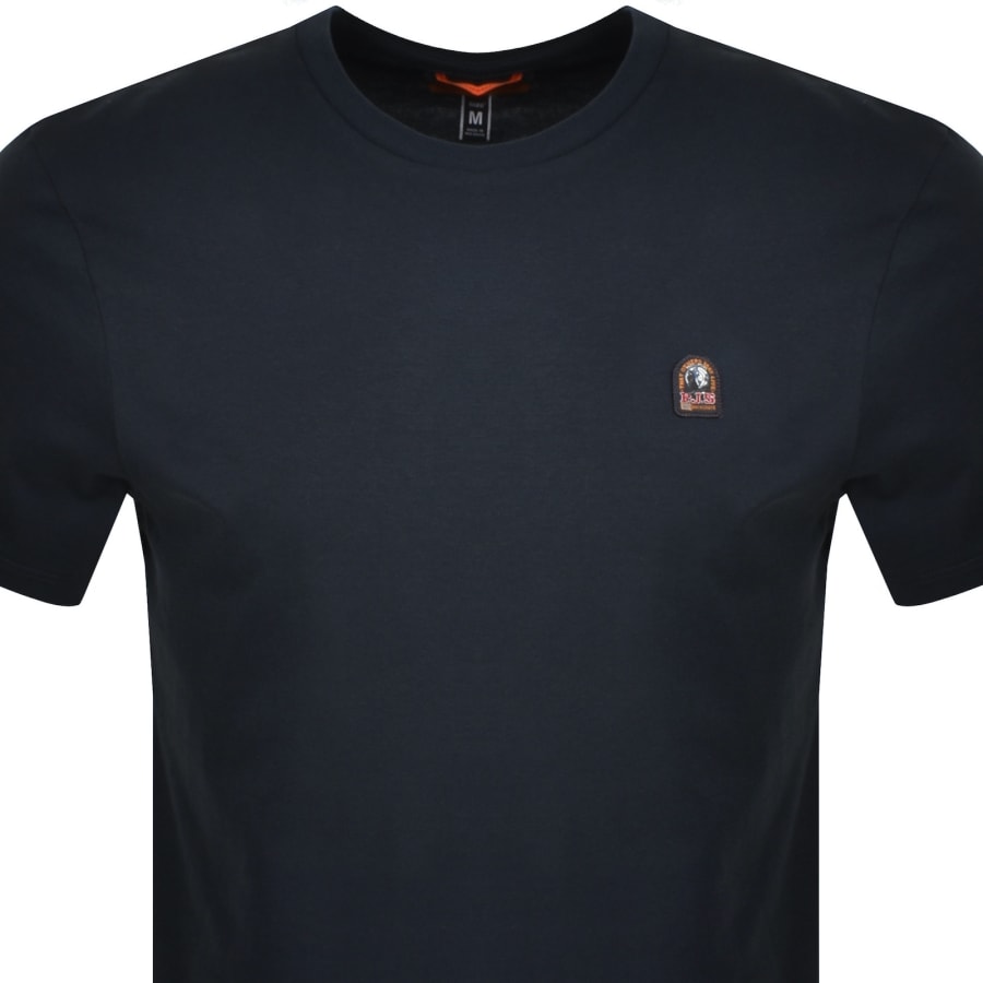 Image number 2 for Parajumpers Patch T Shirt Navy