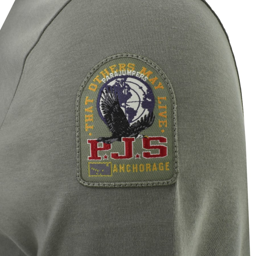 Image number 4 for Parajumpers Shispare T Shirt Nowhere Grey