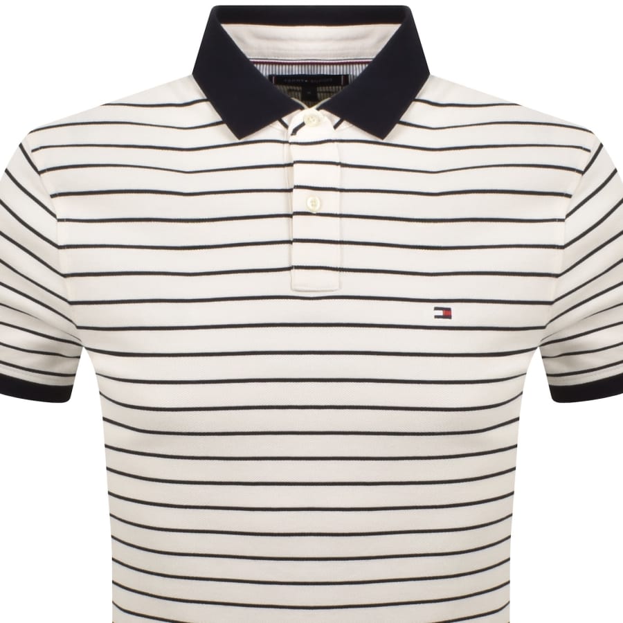 Image number 2 for Tommy Hilfiger 1985 Polo T Shirt Off White