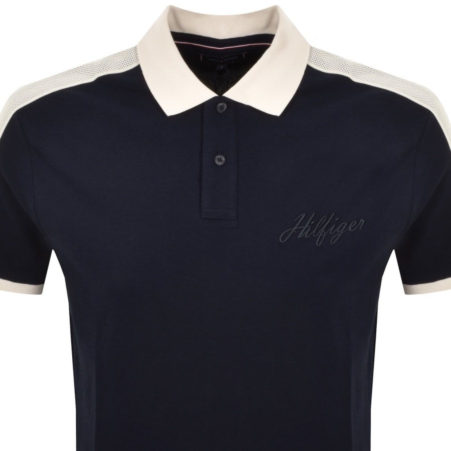 Image number 2 for Tommy Hilfiger Polo T Shirt Navy
