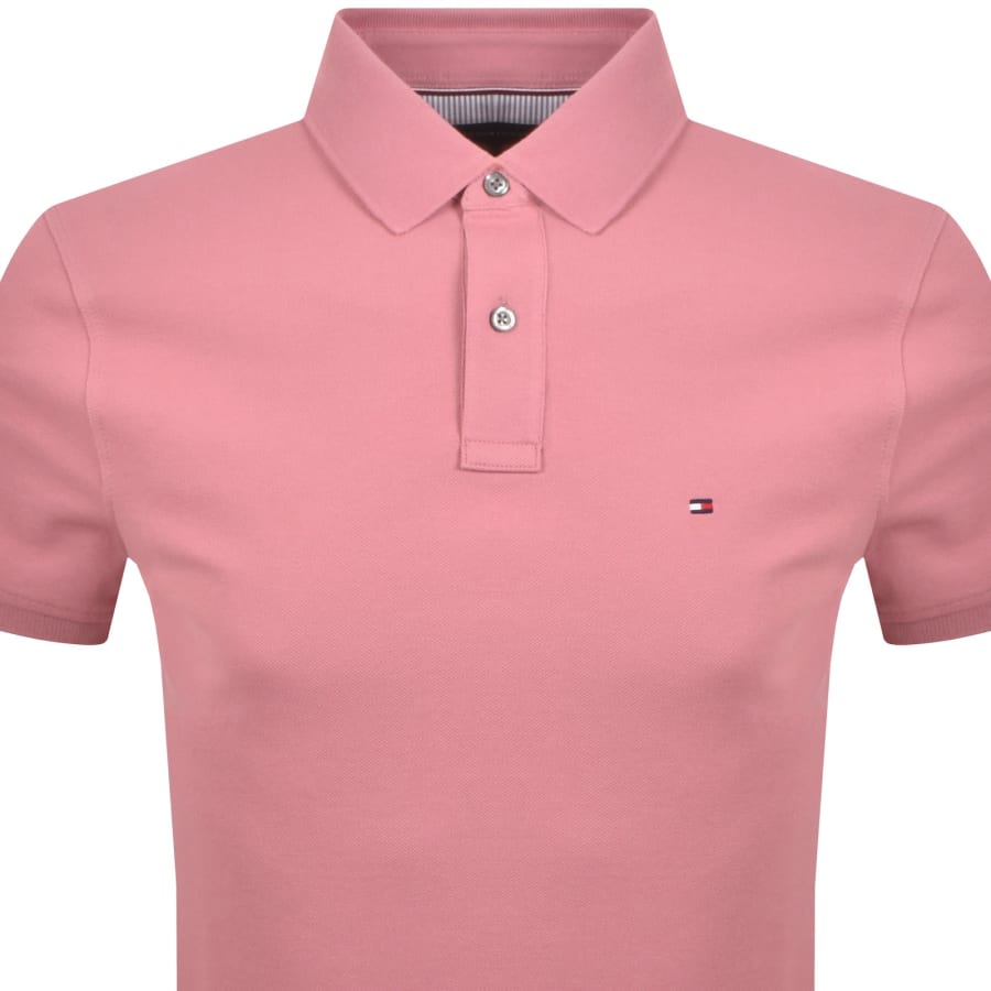 Image number 2 for Tommy Hilfiger 1985 Polo T Shirt Pink