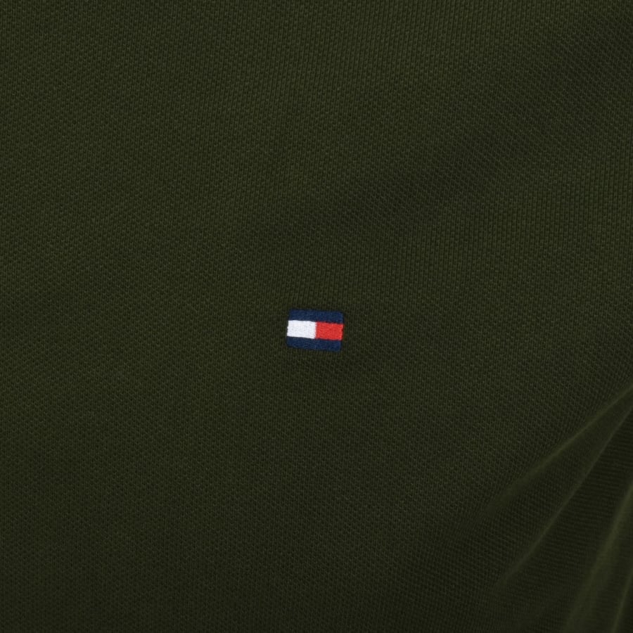 Image number 3 for Tommy Hilfiger Grafic Collar Polo T Shirt Green