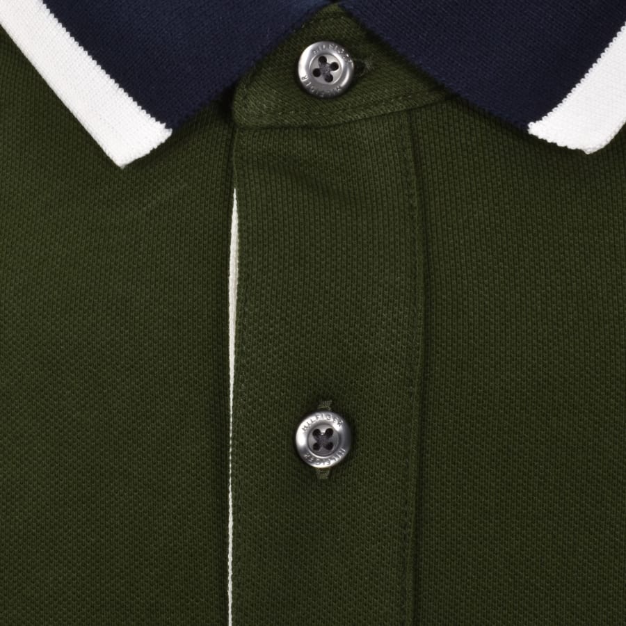 Image number 4 for Tommy Hilfiger Grafic Collar Polo T Shirt Green