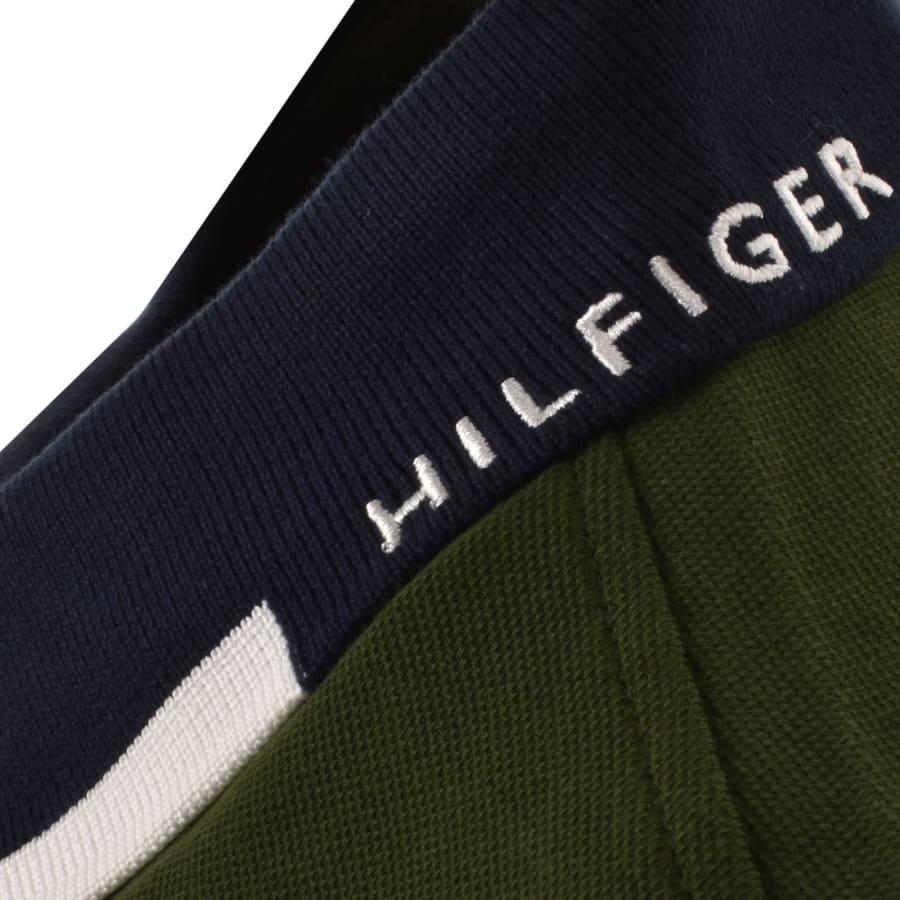 Image number 5 for Tommy Hilfiger Grafic Collar Polo T Shirt Green