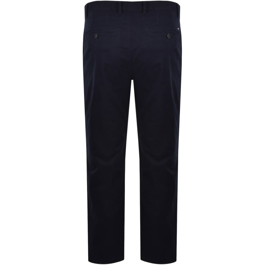 Image number 3 for Tommy Hilfiger Mercer Twill Trousers Navy