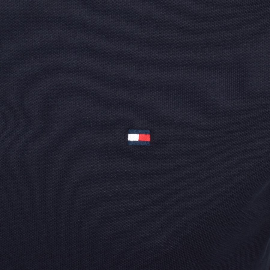 Image number 3 for Tommy Hilfiger Grafic Collar Polo T Shirt Navy