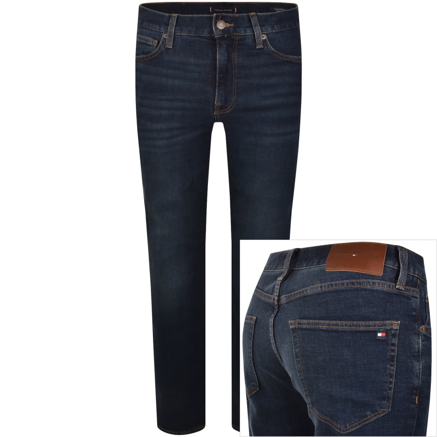 Image number 1 for Tommy Hilfiger Denton Straight Fit Jeans Blue