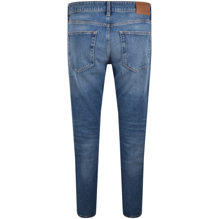 Image number 3 for Tommy Jeans Austin Slim Tapered Jeans Blue
