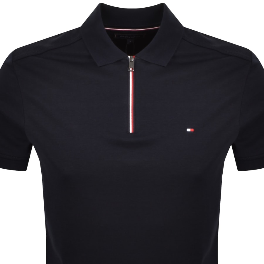 Image number 2 for Tommy Hilfiger Polo T Shirt Navy