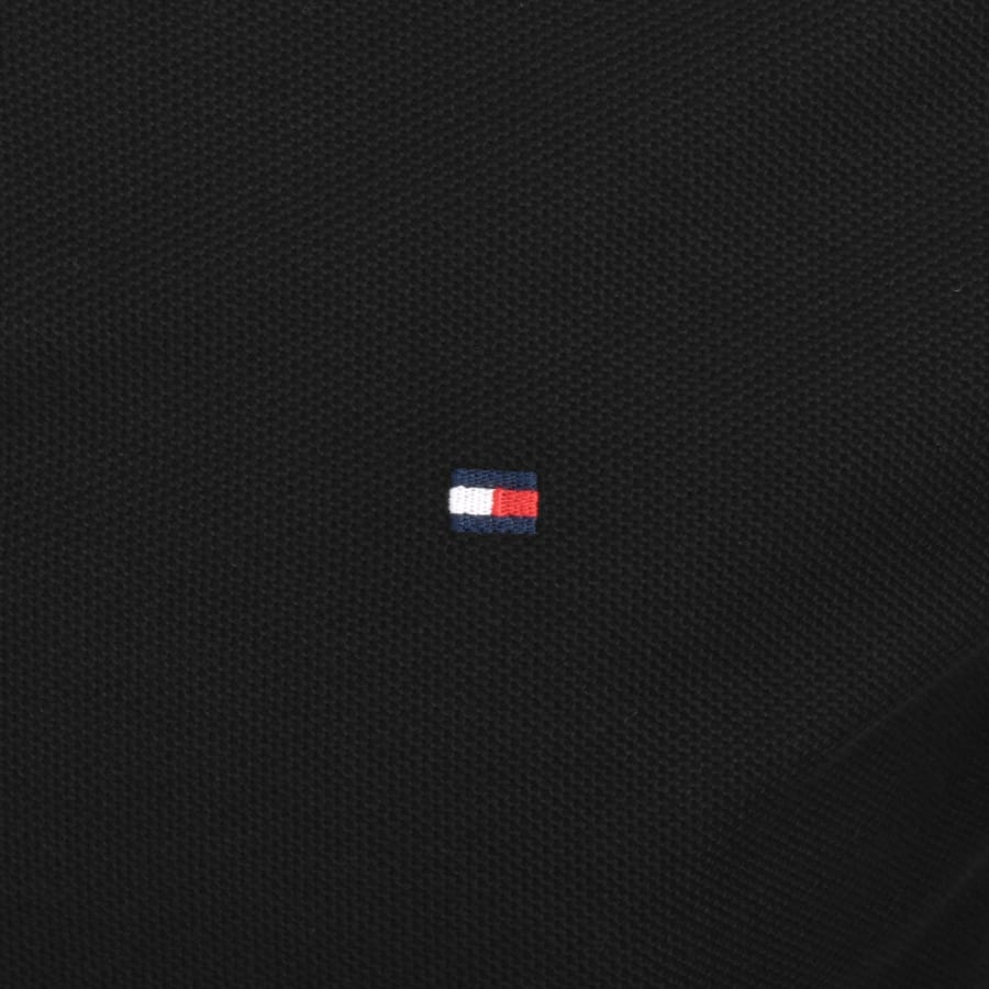 Image number 3 for Tommy Hilfiger Collar And Cuff Polo T Shirt Black