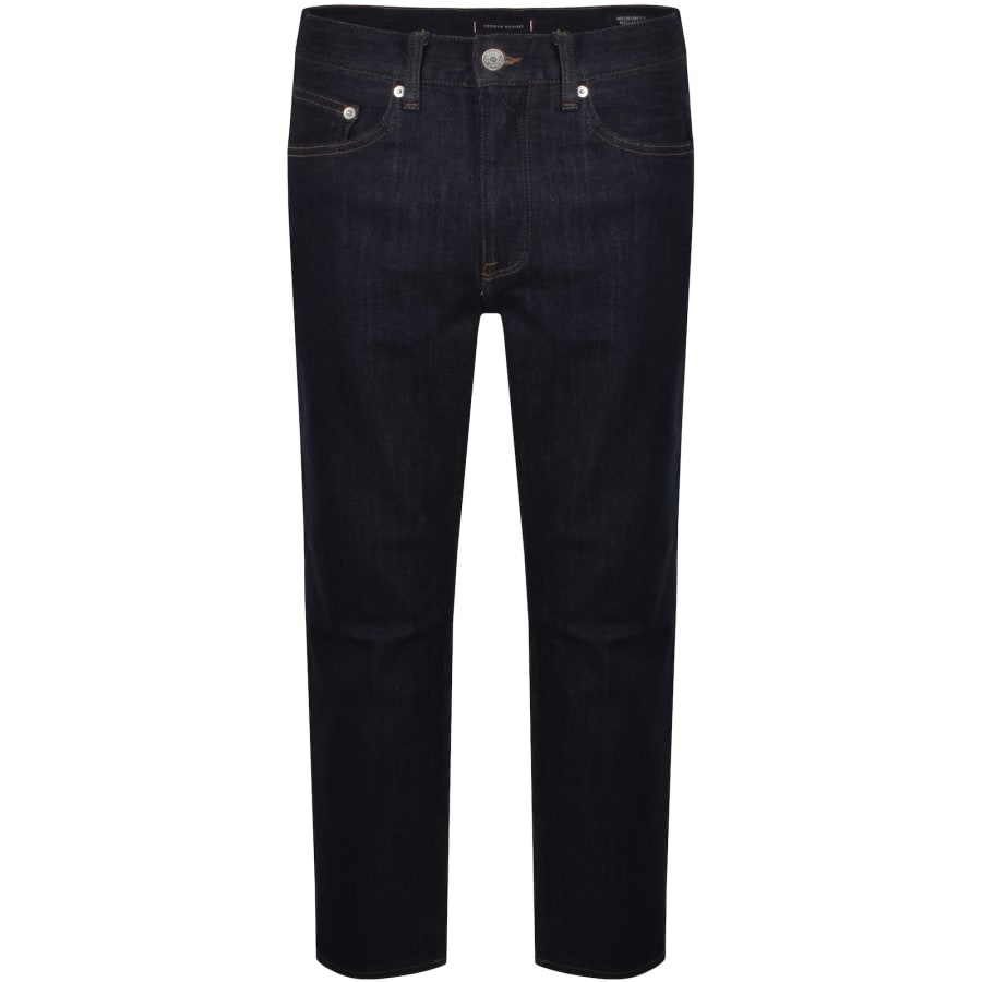 Image number 2 for Tommy Hilfiger Mercer Regular Fit Jeans Navy