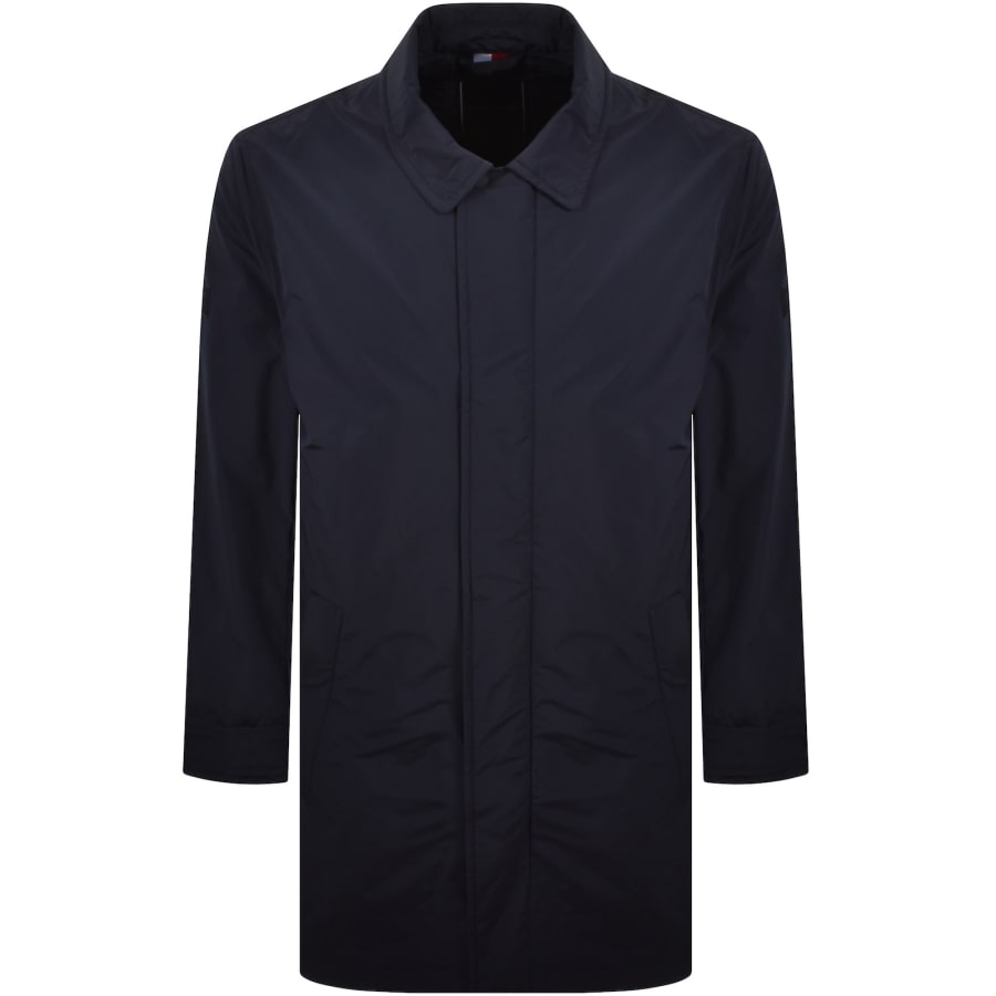 Image number 2 for Tommy Hilfiger Packable Car Jacket Navy