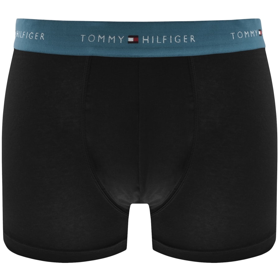 Image number 2 for Tommy Hilfiger Underwear 5 Pack Trunks Black