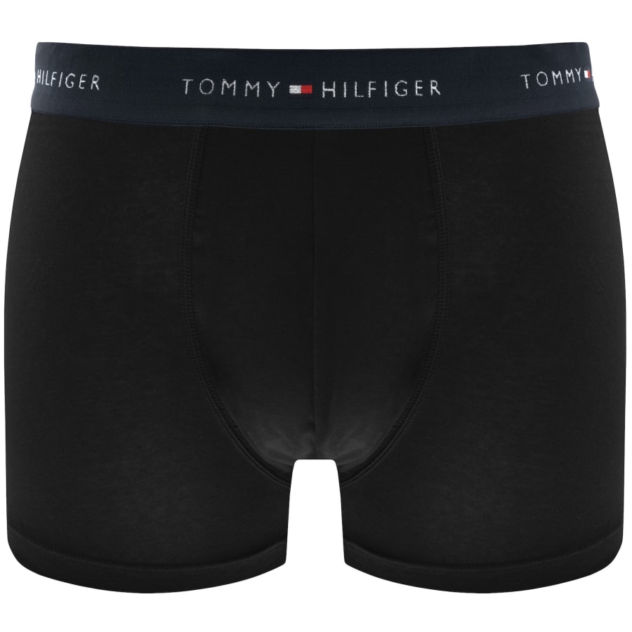 Image number 3 for Tommy Hilfiger Underwear 5 Pack Trunks Black