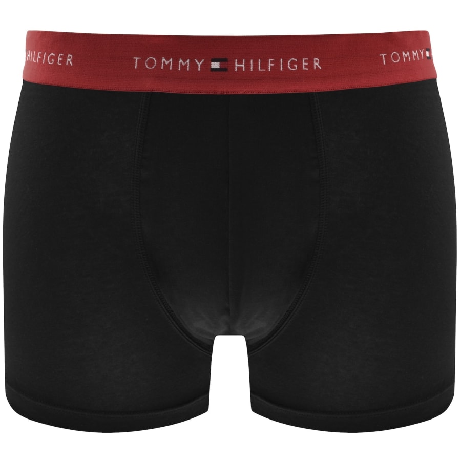 Image number 5 for Tommy Hilfiger Underwear 7 Pack Trunks Black