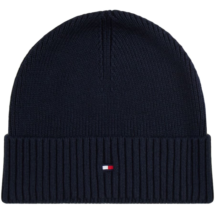 Image number 2 for Tommy Hilfiger Beanie And Gloves Gift Set Blue